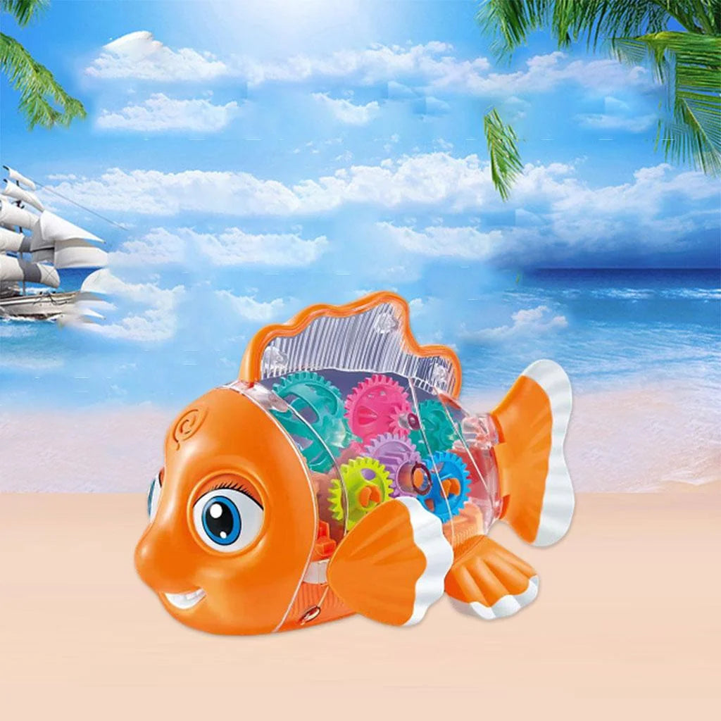 Automatic Obstacle Avoidance Music and Lights Toy P361
