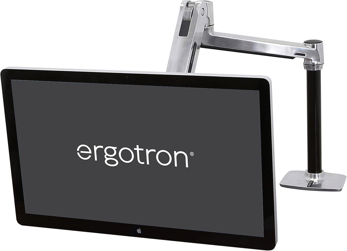 Polished Aluminum Single Monitor Arm F498031