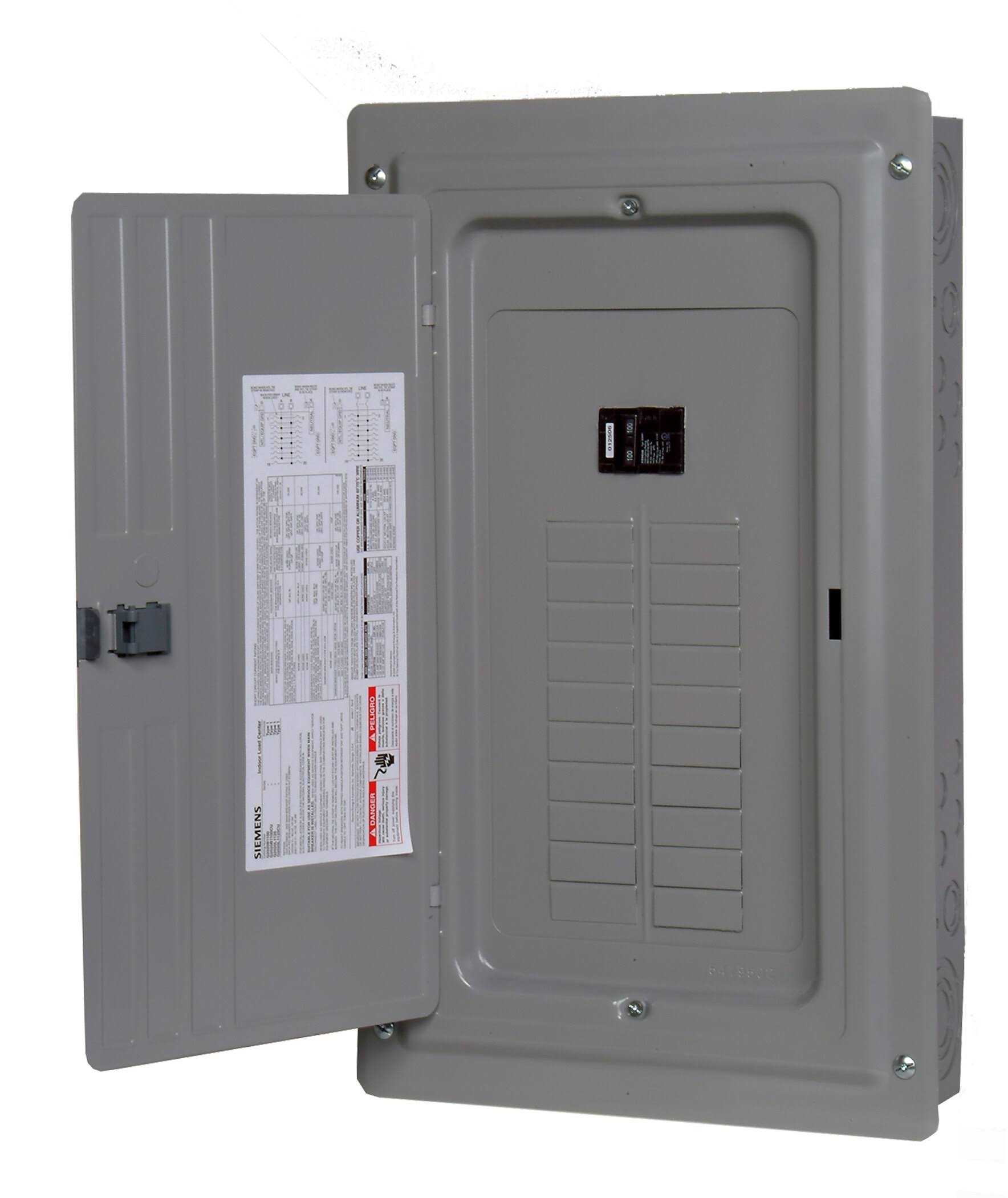 20 Space 20 Circuit 100 Amp Main Breaker Indoor Load Center E559