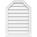 Octagonal Top Surface Mount PVC Gable Vent V719