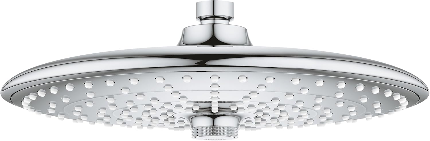 Brushed Nickel Shower Head with 3 Spray Patterns, 2.5 gpm Y133275