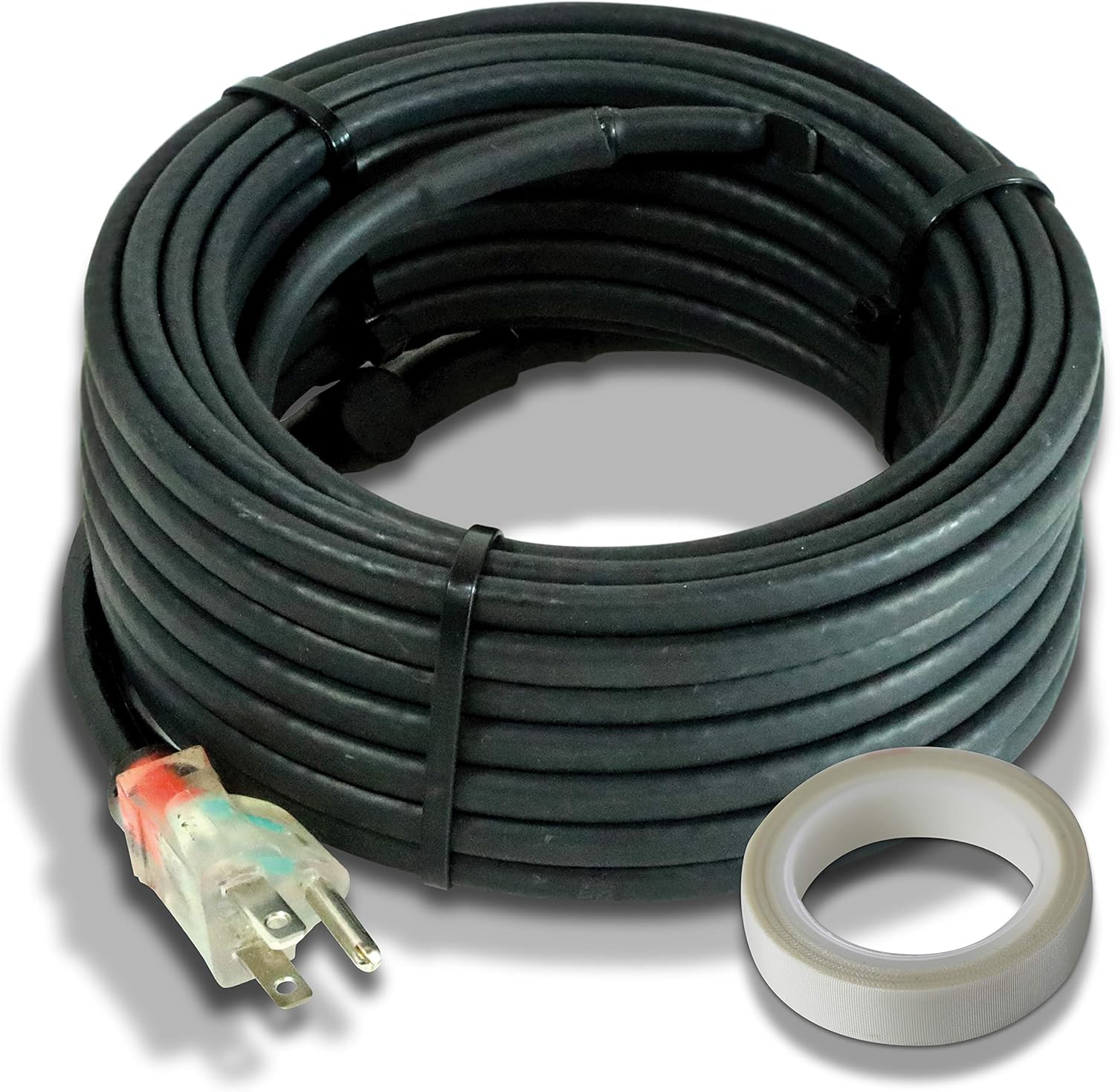 60 Feet Self-Regulating Heat Cable with Built-in Thermostat J662234