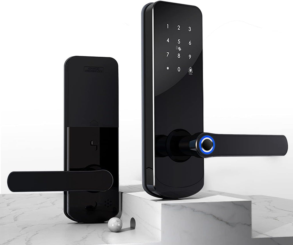 Fingerprint Smart Door Lock with Reversible Handle Y41514