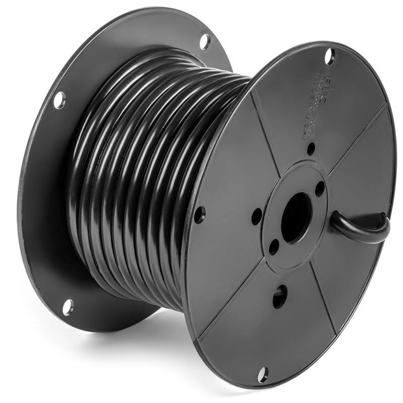 50 Feet Black 4 AWG Battery Cable V42432