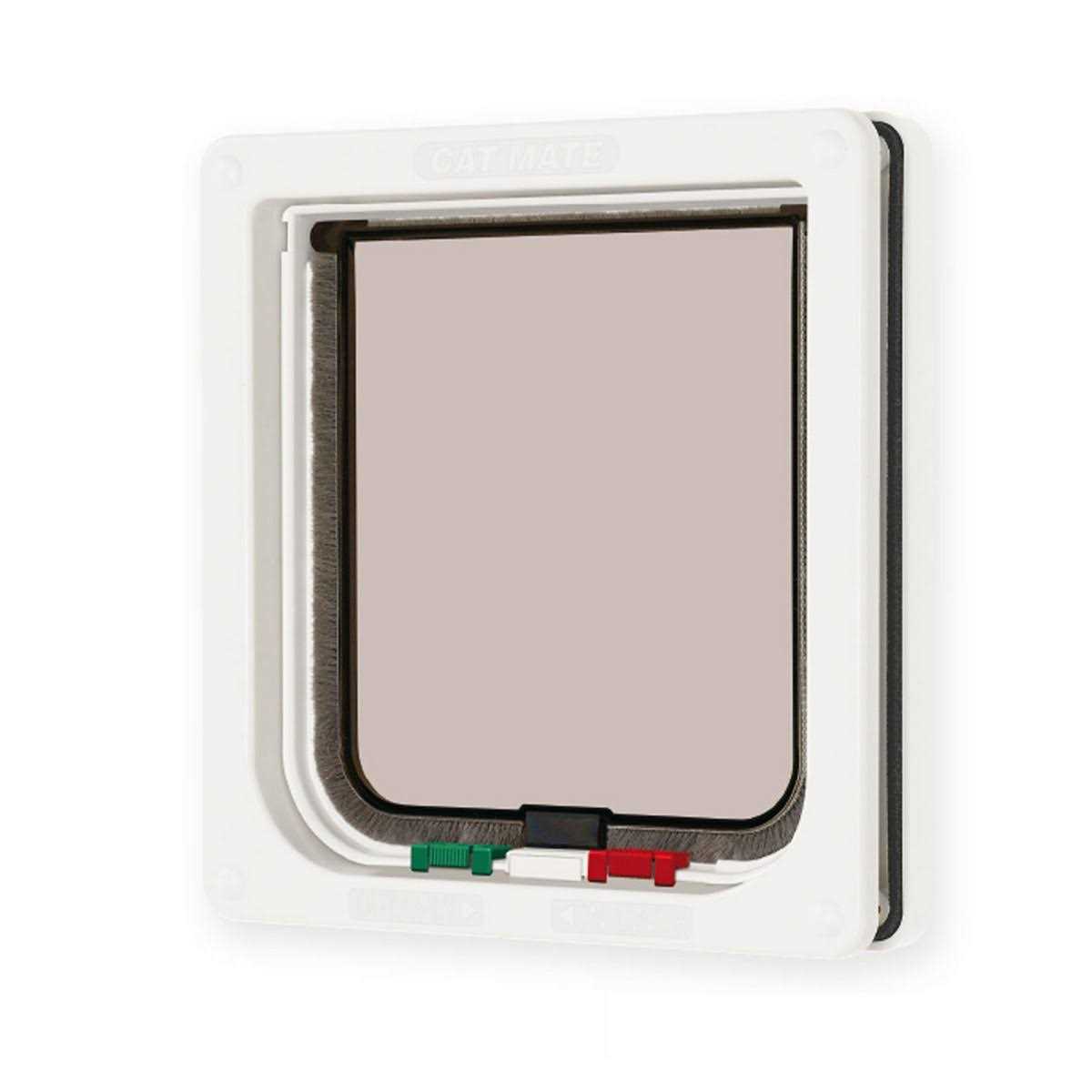 4 Way Locking Cat Flap with Door Liner N879600