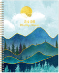 2-Year Monthly Planner 9" × 11" with Flexible Cover T385794