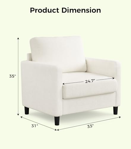 Beige All-Wood Accent Chair Y720