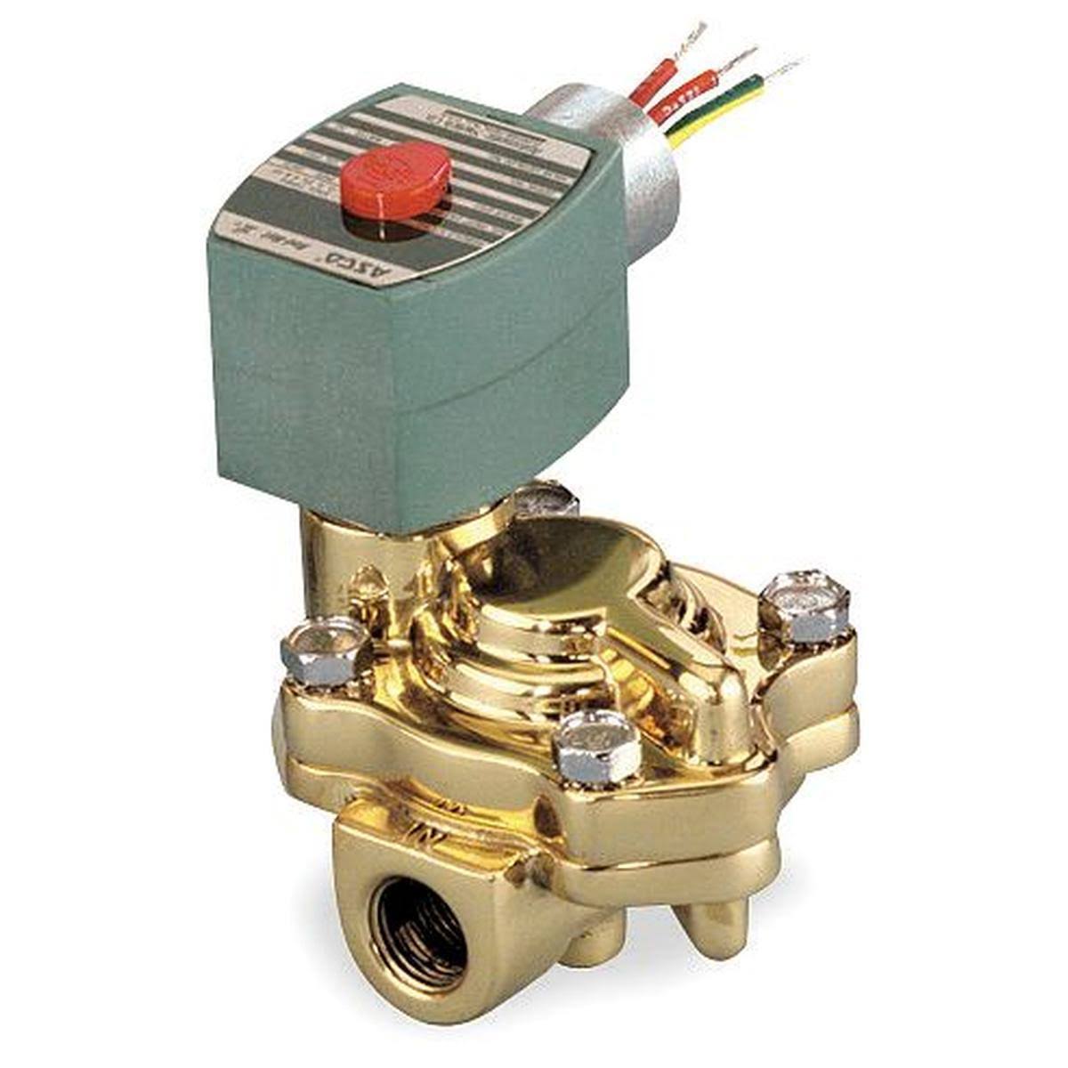 Slow Closing Solenoid Valve, Brass, NC V72989