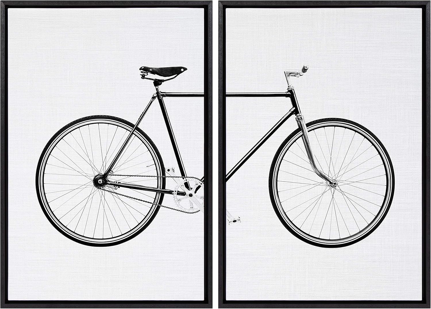 Set of 2 Framed Canvas Wall Art E214236