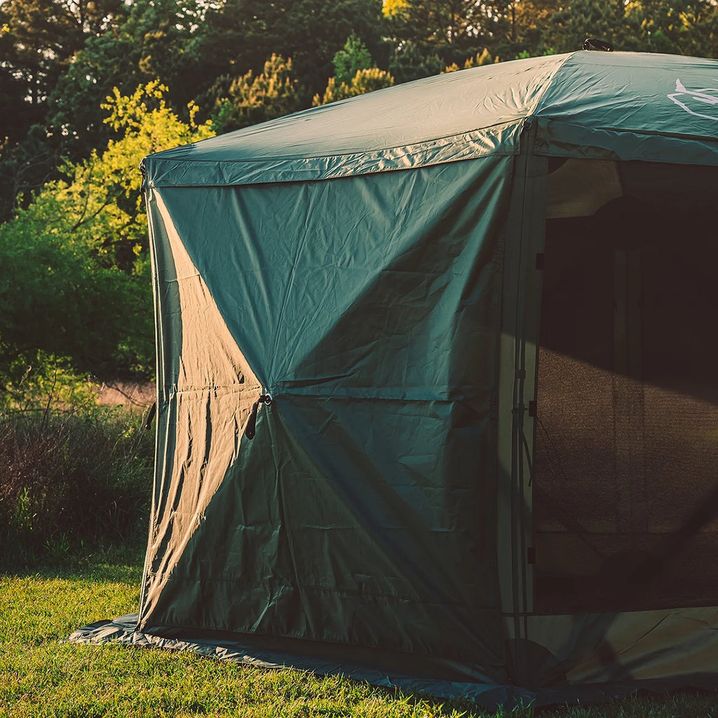 Alpine Green 5-Sided Portable Gazebo with 3pk Wind Panels M364764