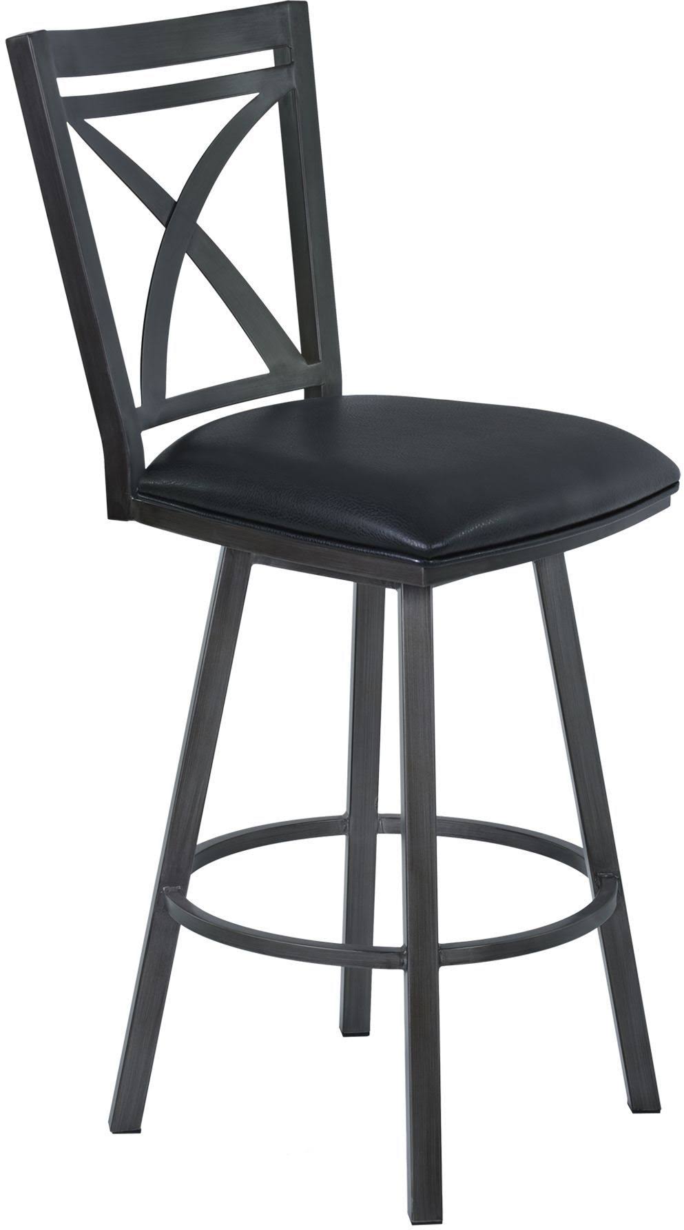 26 Counter Height Metal Swivel Barstool K6251