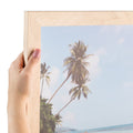 16x20 Inch Hard Maple Picture Frame with Plexi Glass L860