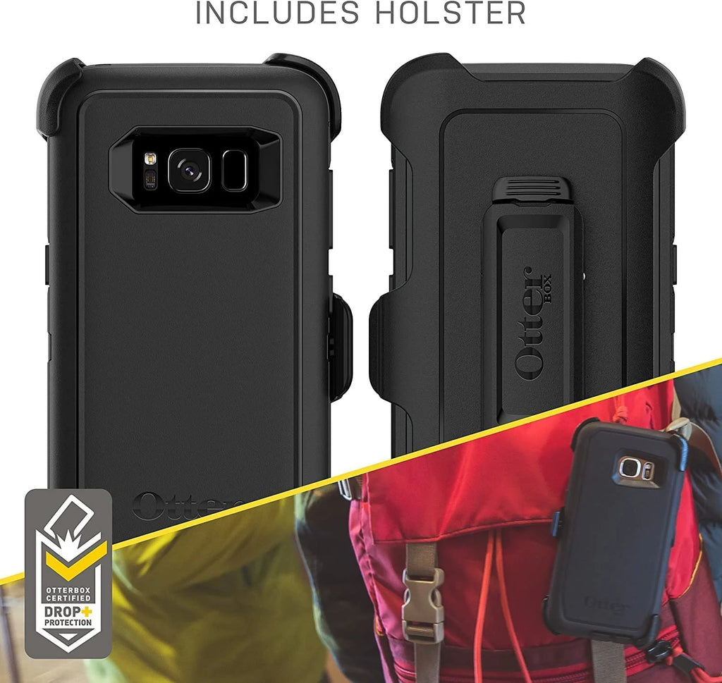 Screenless Edition Case for Samsung Galaxy S8 with Holster Clip N7818