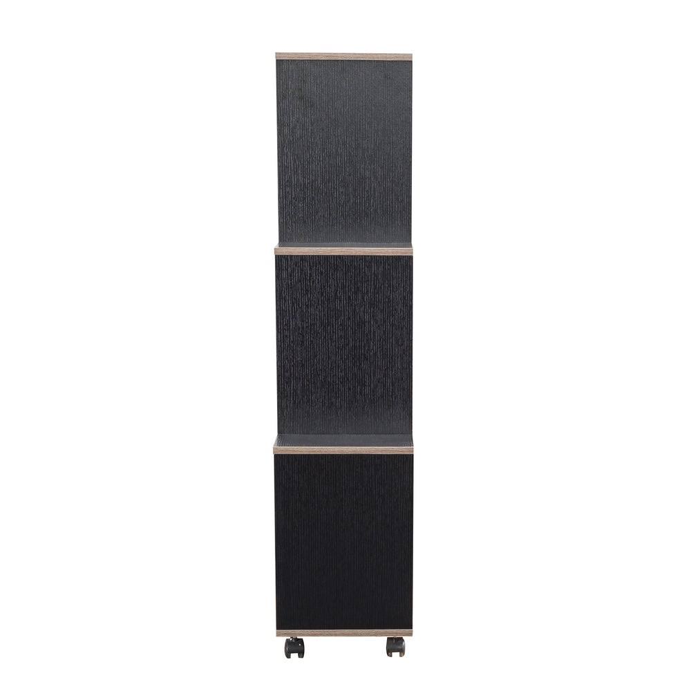 White 6-Shelf Display Cabinet E888