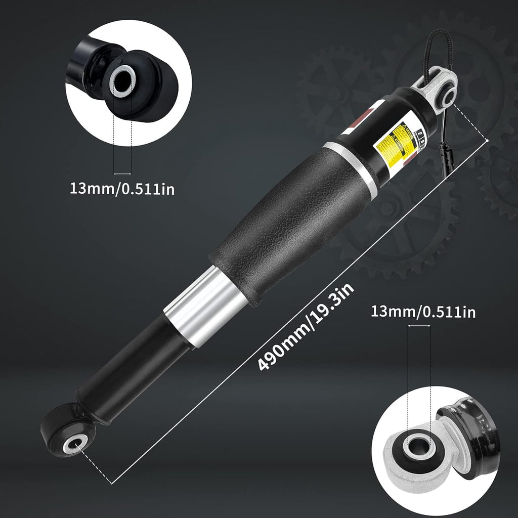 Pair Rear Air Lift Shock Strut Absorber with Electric Y49953