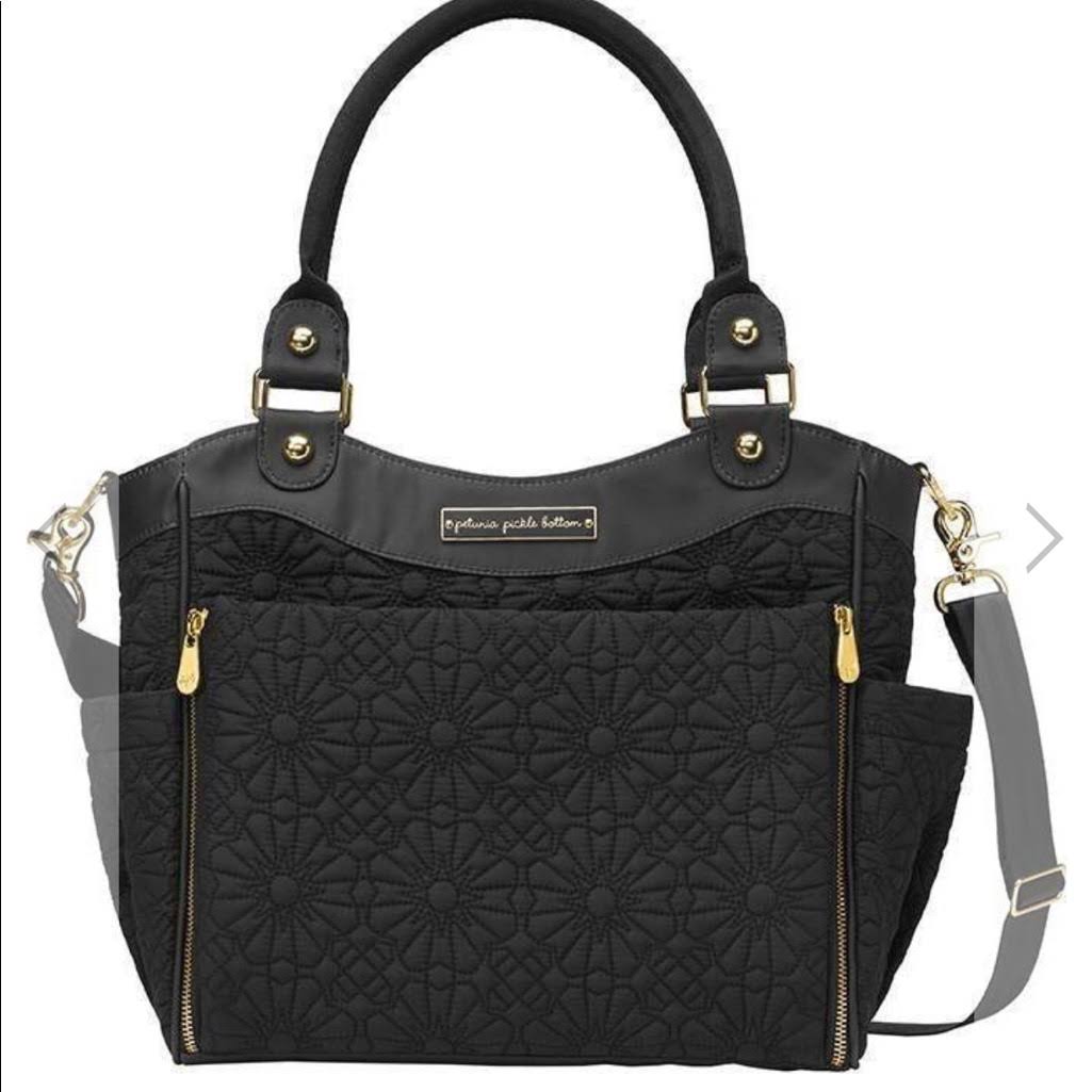 Black City Carryall Diaper Bag Z957497