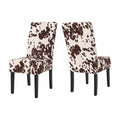 Dark Brown Set of 2 Dining Chair J650360