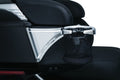 Chrome Motorcycle Passenger Drink Holder with Mesh Basket P11918