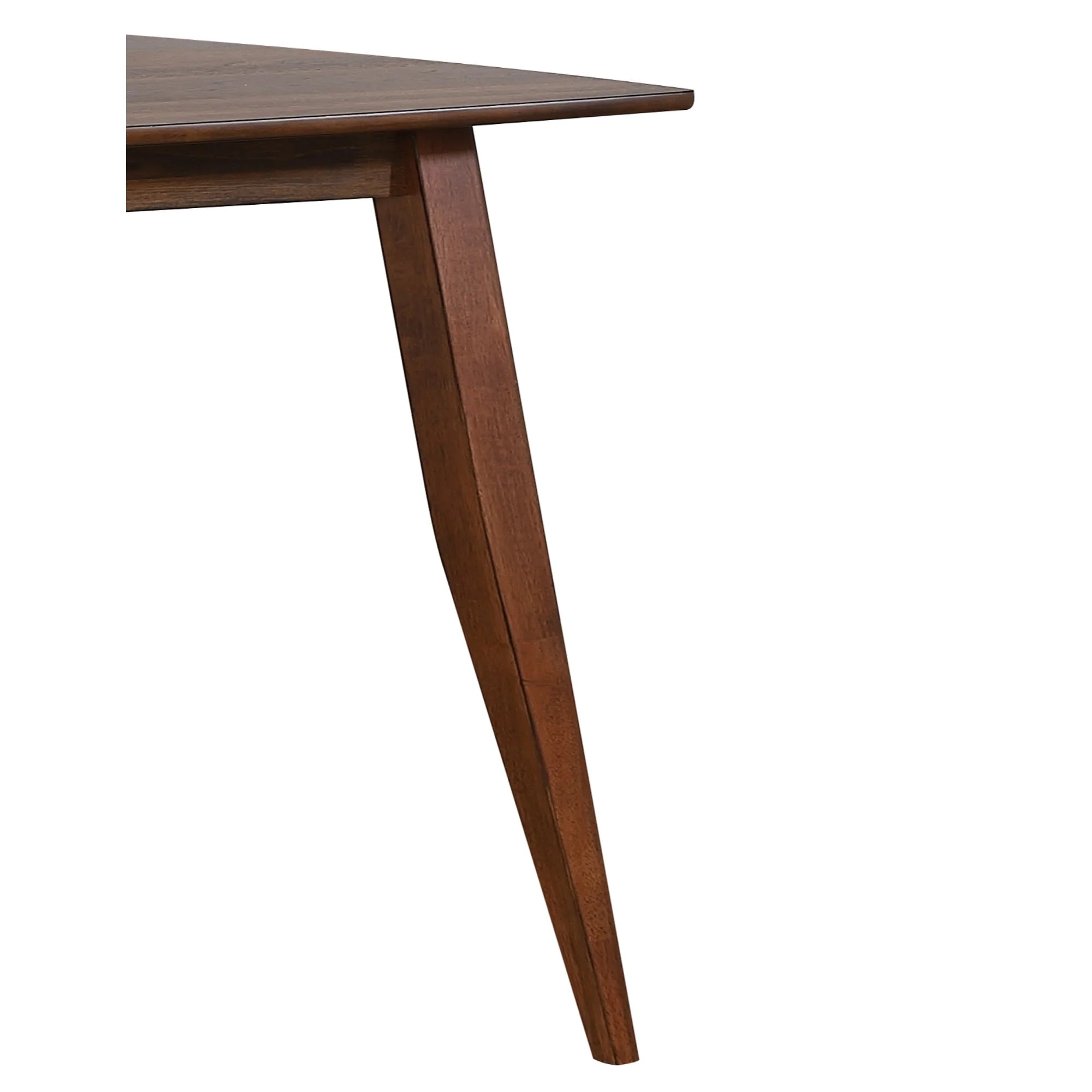 60" Rectangular Wood Dining Table in Danish Walnut A933