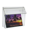 Wall Mount Postcard Holder Brochure Holder J3553