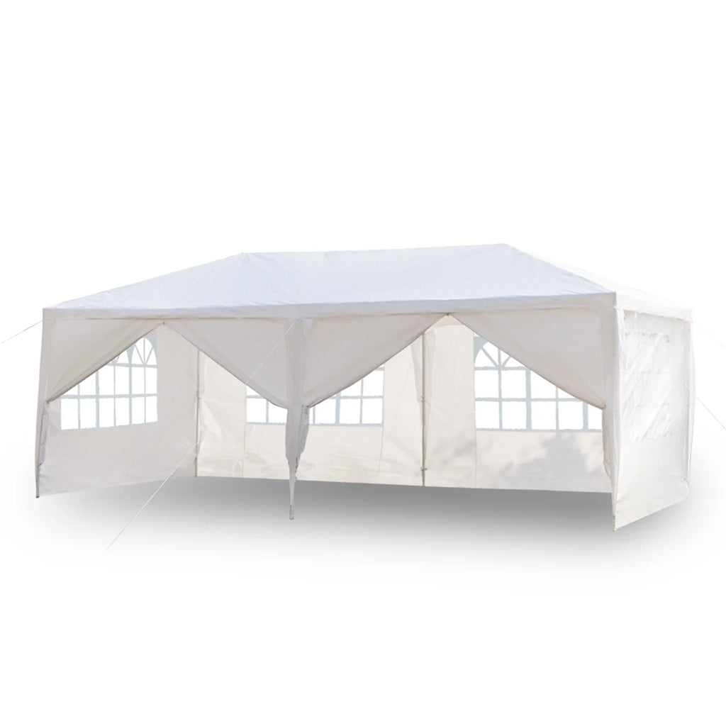 10'x20' Waterproof Outdoor Party Tent with 4 Removable Sidewall and 2 Door G93900