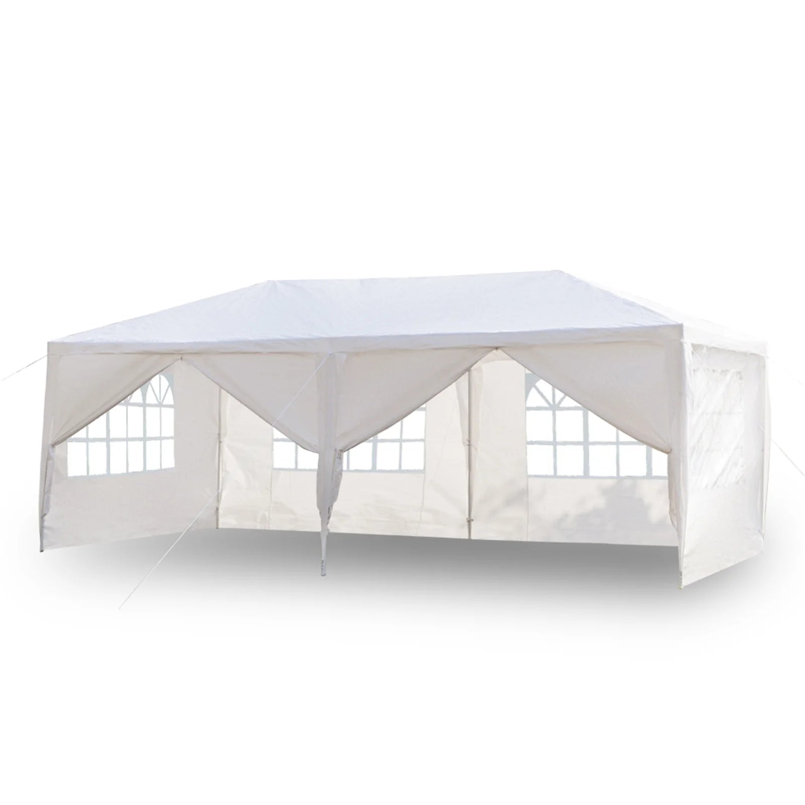 10'x20' Waterproof Outdoor Party Tent with 4 Removable Sidewall and 2 Door G93900