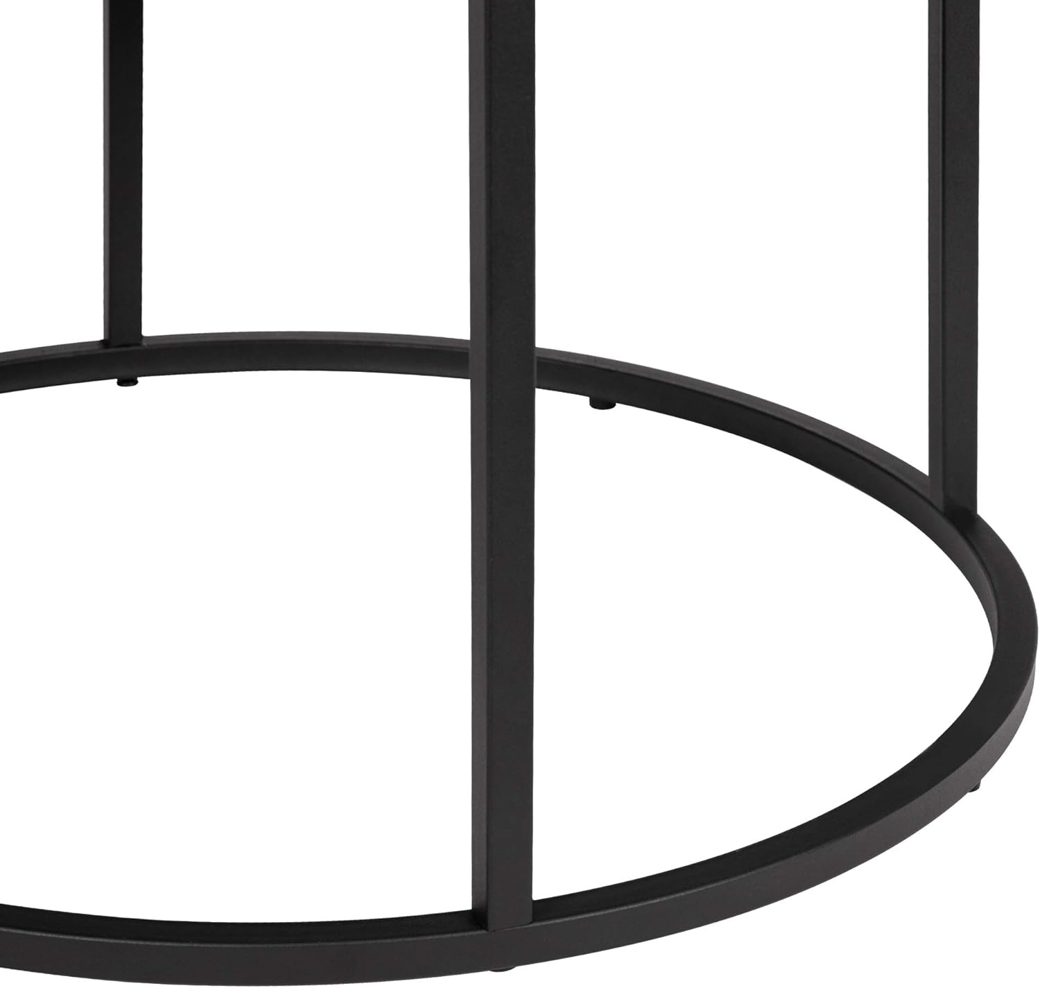 Black End Table Set of 1 Q2287