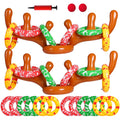 Inflatable Reindeer Antler Ring Toss Game O6174