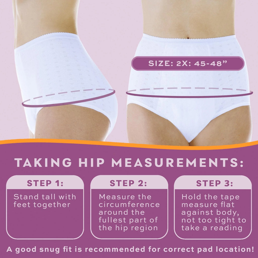 Reusable Super Absorbent Incontinence Underwear E9359