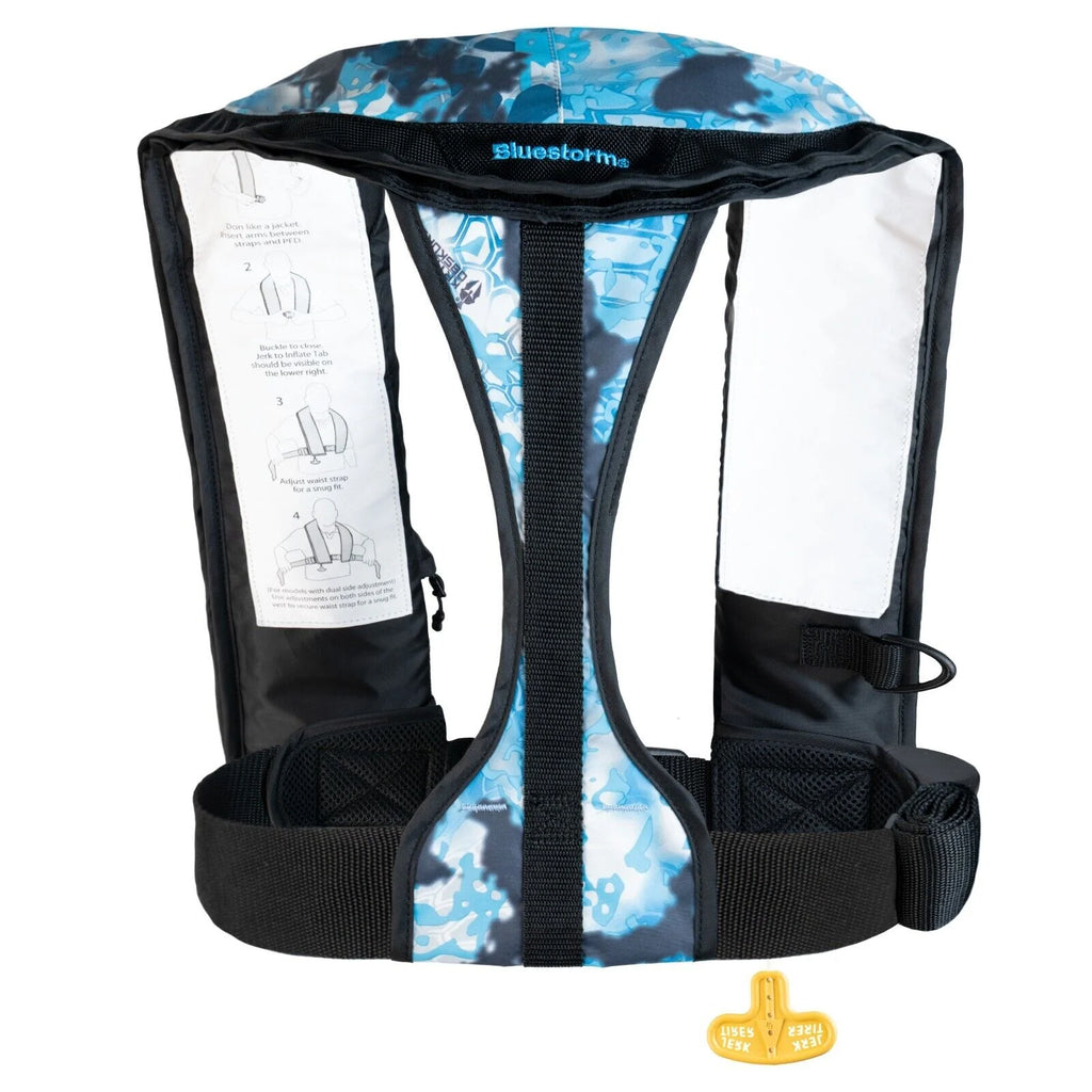 Kryptek LITUS Inflatable Life Jacket USCG Type 2 PFD C4225
