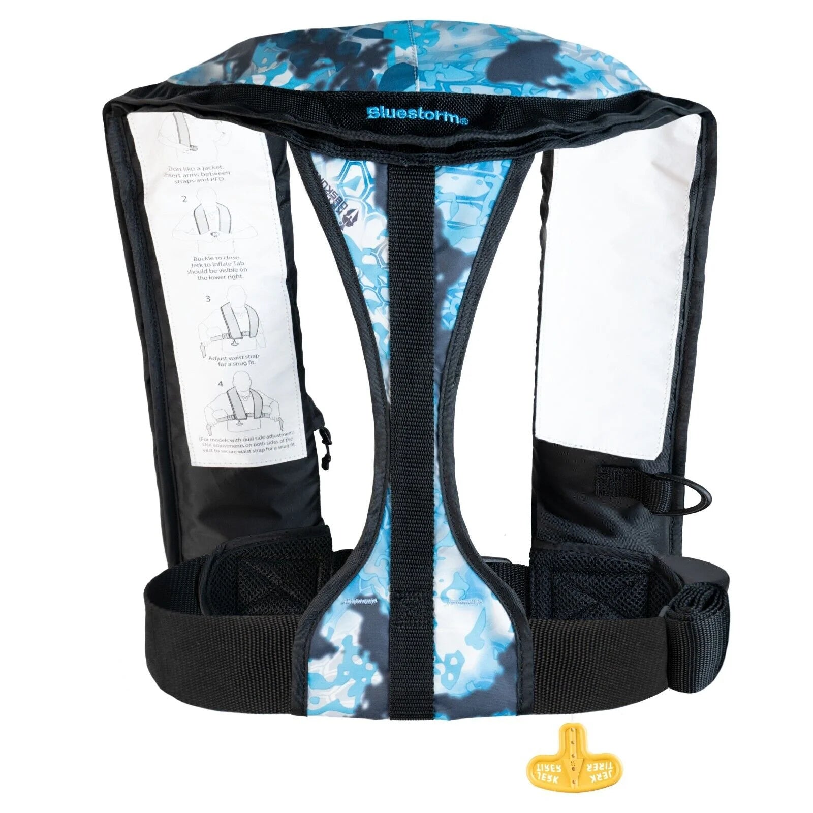 Kryptek LITUS Inflatable Life Jacket USCG Type 2 PFD C4225