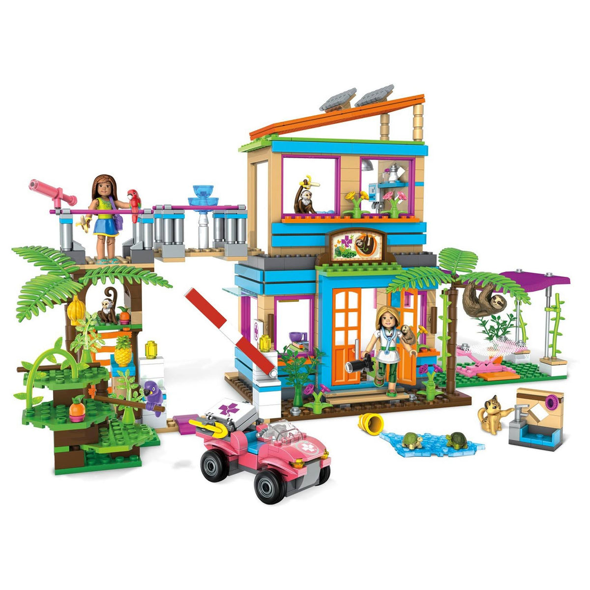 2-in-1 Rainforest Sanctuary Building Set X536813
