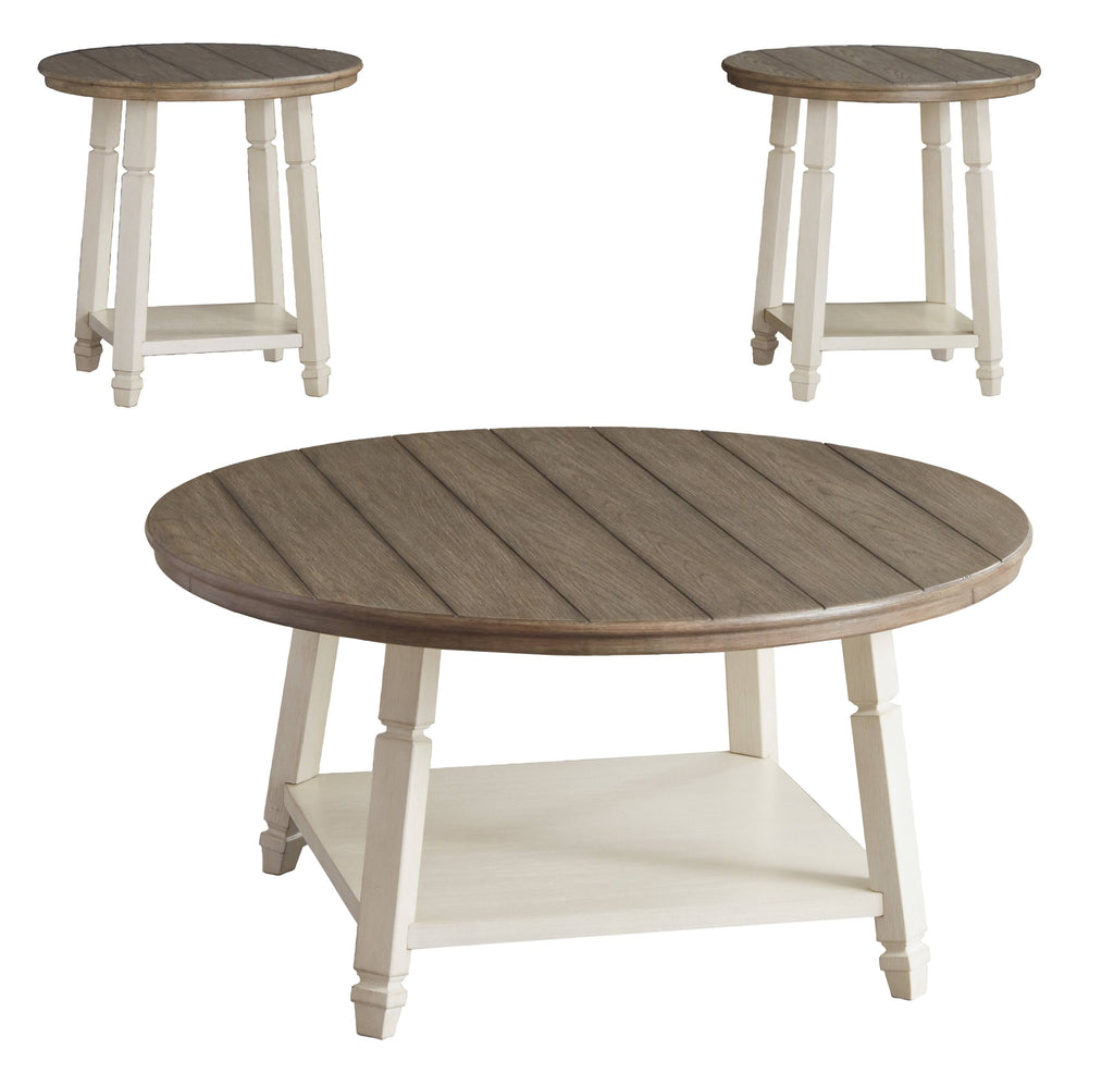 Two-Tone Occasional Table Set (Set of 3) M785108