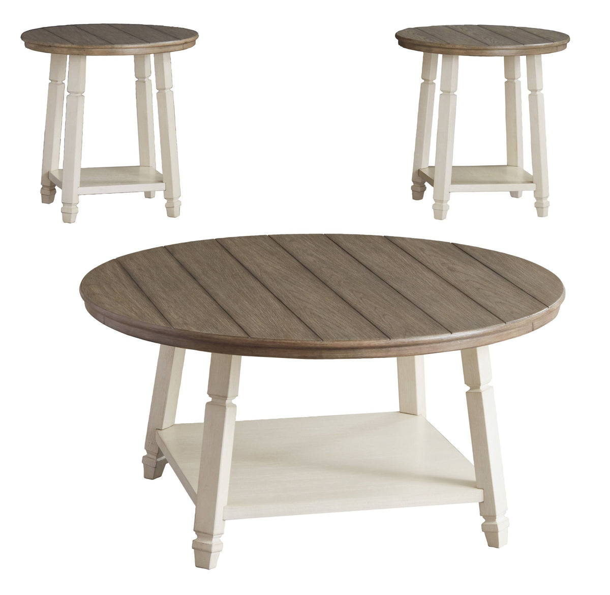 Two-Tone Occasional Table Set (Set of 3) M785108