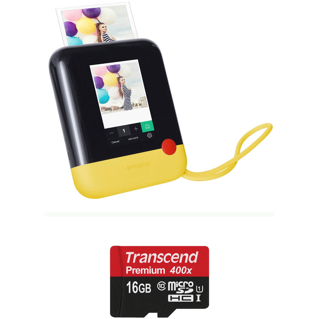 Yellow Instant Print Digital Camera L415595