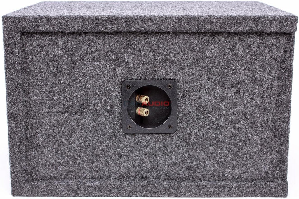 Single 8" SPL Bass Subwoofer Stereo Enclosure Pack of 2 Z339474