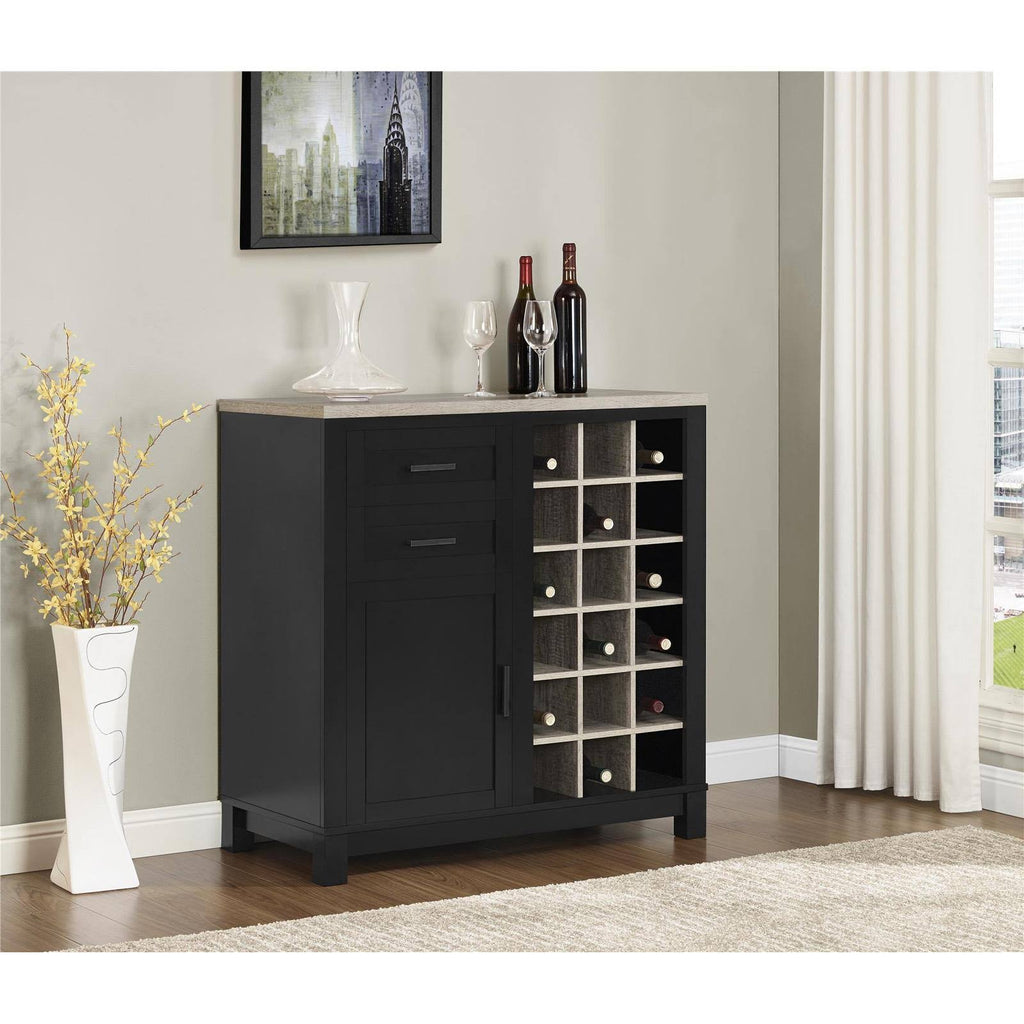 Black Bar Cabinet S641
