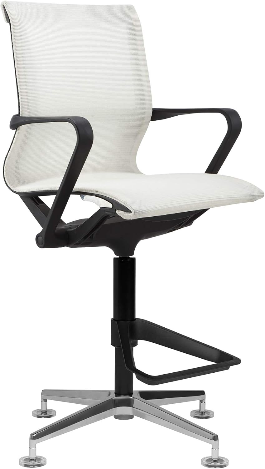 Black Mesh Drafting Chair A944