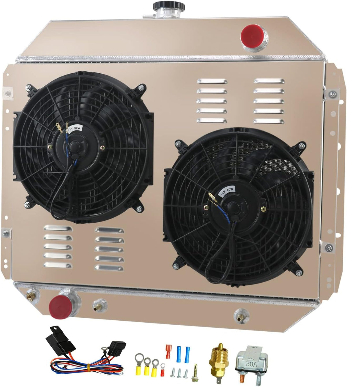 Aluminum Radiator for Ford Pickup Truck G4091