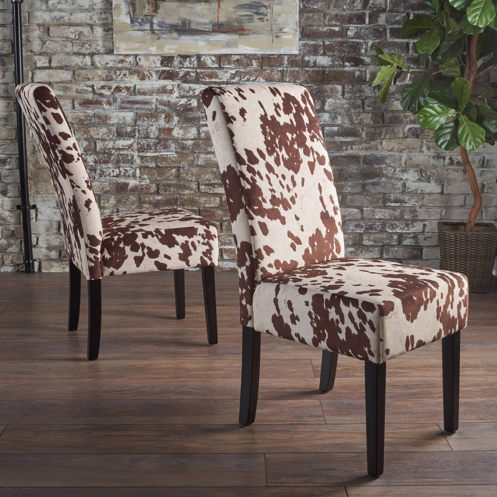 Dark Brown Set of 2 Dining Chair J650360