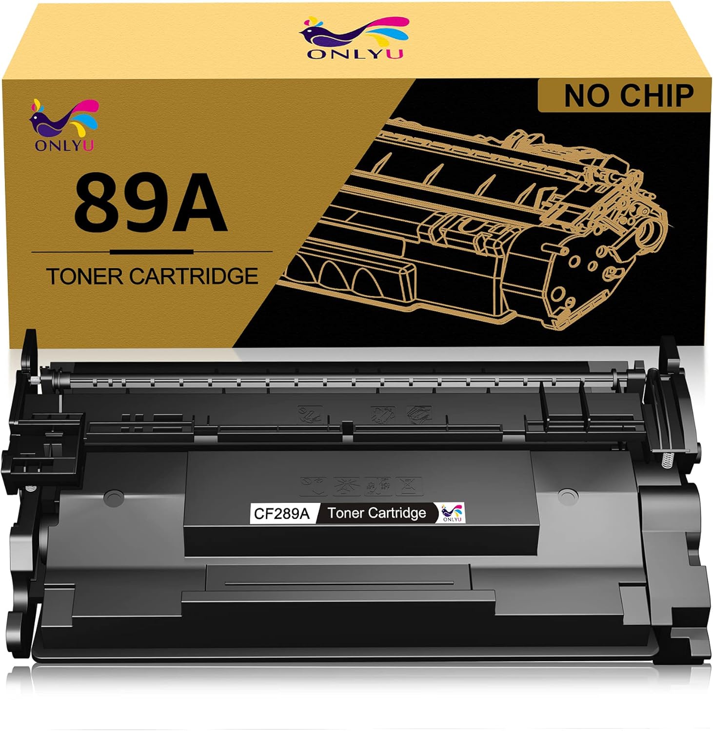 Black 1-Pack Toner Cartridge Pack of 2 C1621