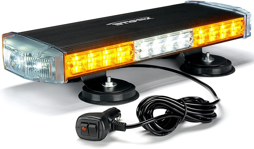 18 Aluminum Magnetic Rooftop Strobe Light Bar R41236