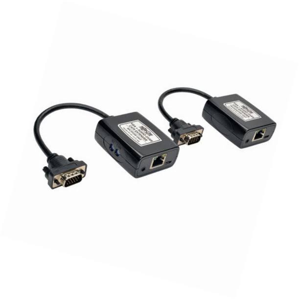VGA Audio over Cat5 Cat6 Video Extender Transmitter Receiver O10661