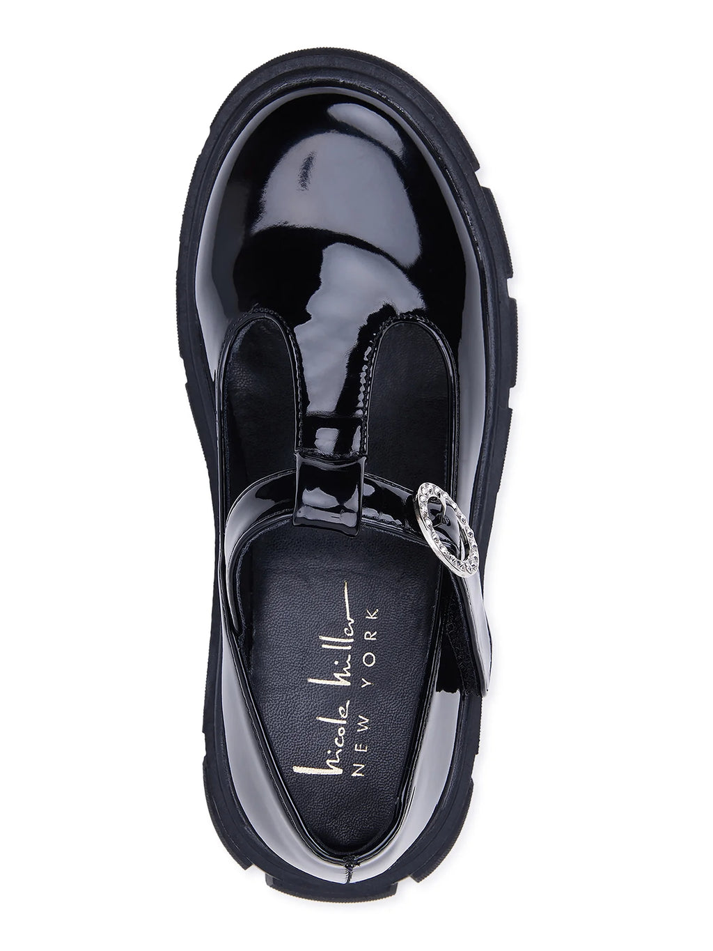 Girls Platform T-Strap Mary Janes S729