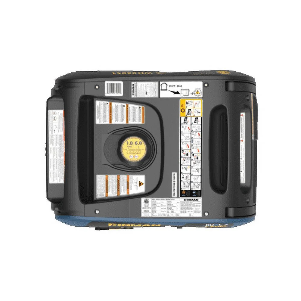 Dual Fuel Inverter Portable Generator 3300/3000W Recoil Start X543
