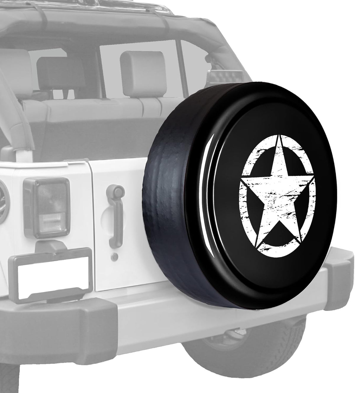 Rigid Tire Cover for Jeep JK Wrangler M768410