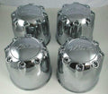 4 Pieces Ultra Chrome Wheel Center Caps With Screws Kit Q37017