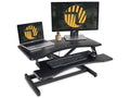 Standing Desk Converter with Height Adjustable Tabletop Workstation Riser F874