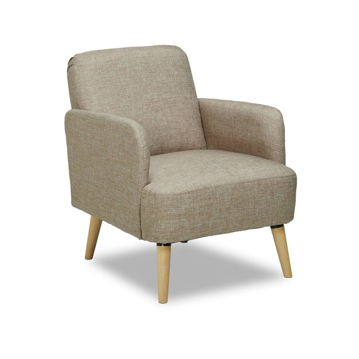 Grey Fabric Accent Chair V4730