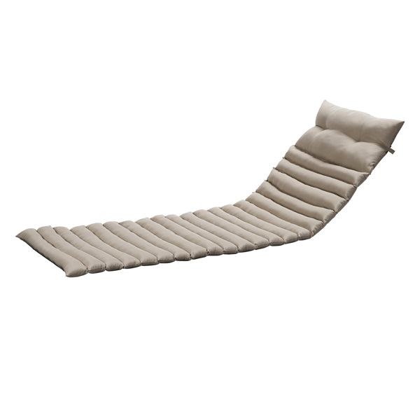 Khaki Outdoor Lounge Chair Cushion Replacement Patio Seat Cushion A531